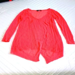 Coral Cardigan